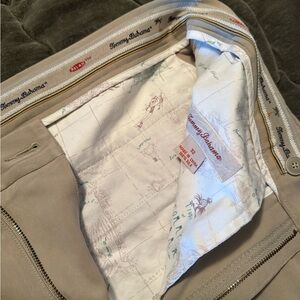 Tommy Bahama Khaki Flat Front Men's Shorts